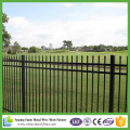 2.1*2.4m Powder Coated Steel Ornamental Iron Steel Tubular Fence for Garden